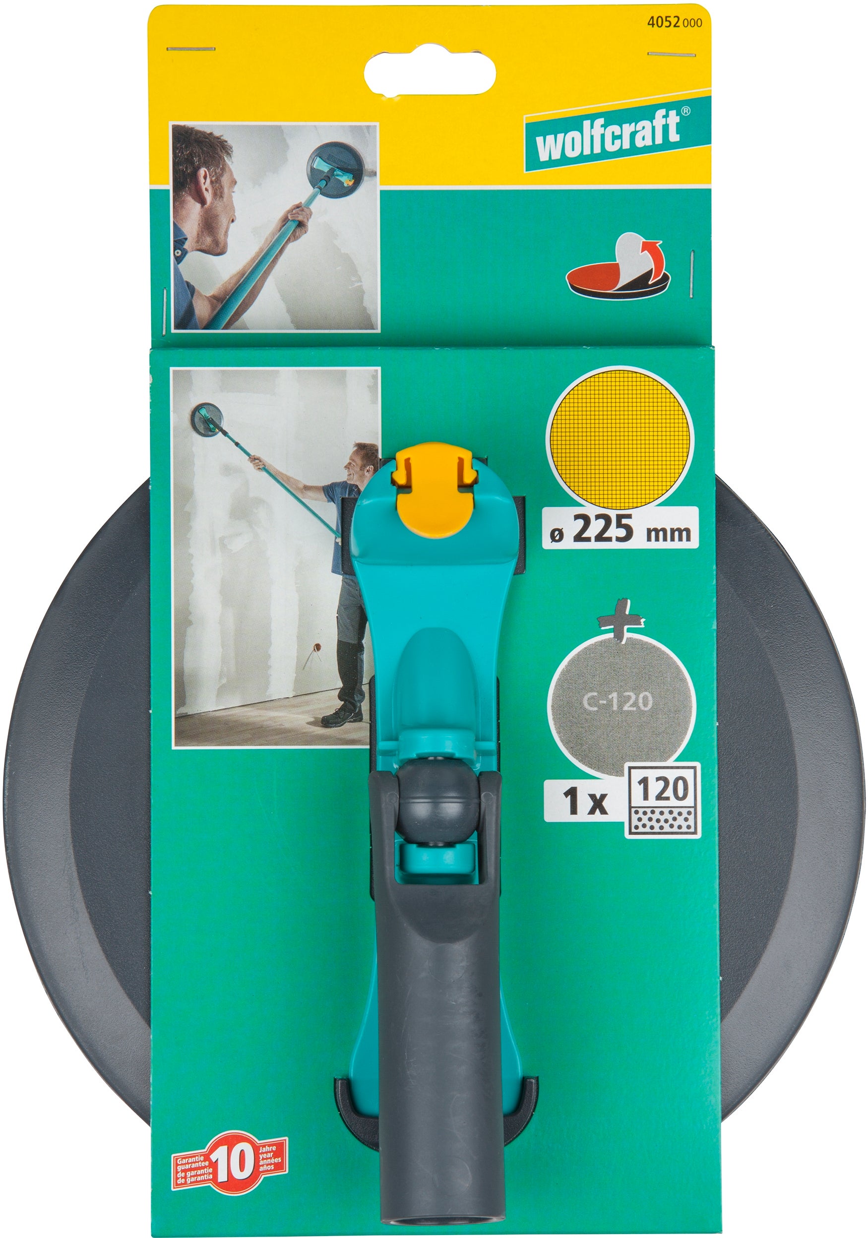 Dysk szlifierski 225 mm do płyt G/K 1