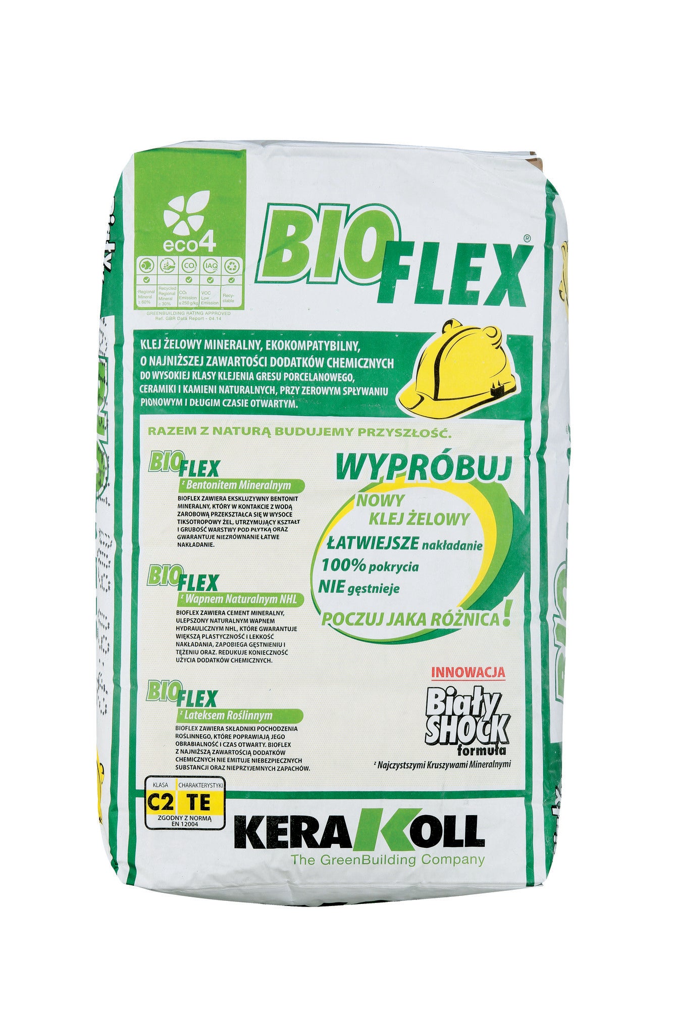 Zaprawa klejowa Bioflex Biały 25 kg 1