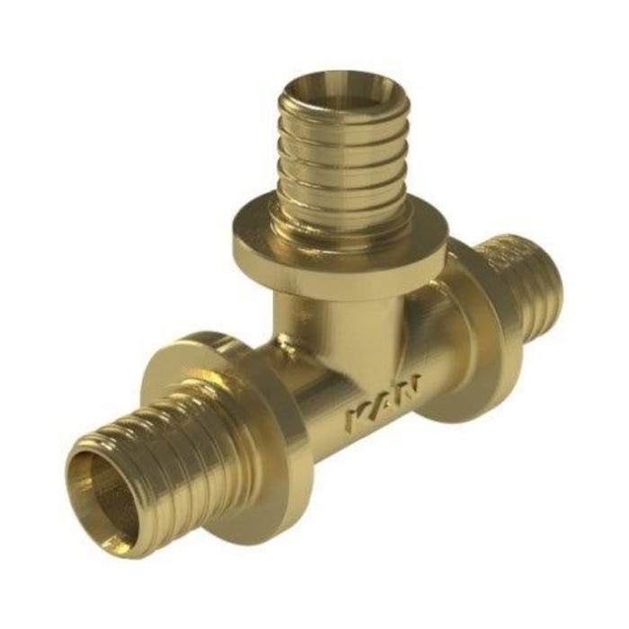 Kan Ultraline Trójnik mosiężny 16 mm