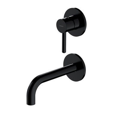 Bateria umywalkowa podtynkowa Omnires Y czarna