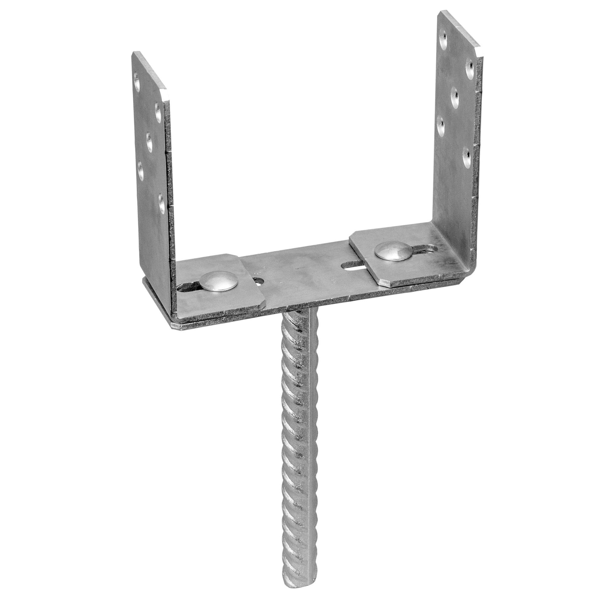 Podstawa słupa regulowana z płytką 60-200x136x4 mm