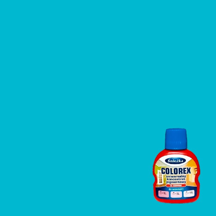Pigment do kolorowania Śnieżka Colorex turkus błękitny 100 ml
