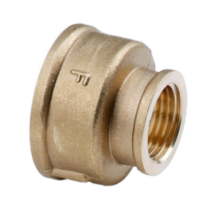 Mufa redukcyjna mosiężna 1/2x3/8"