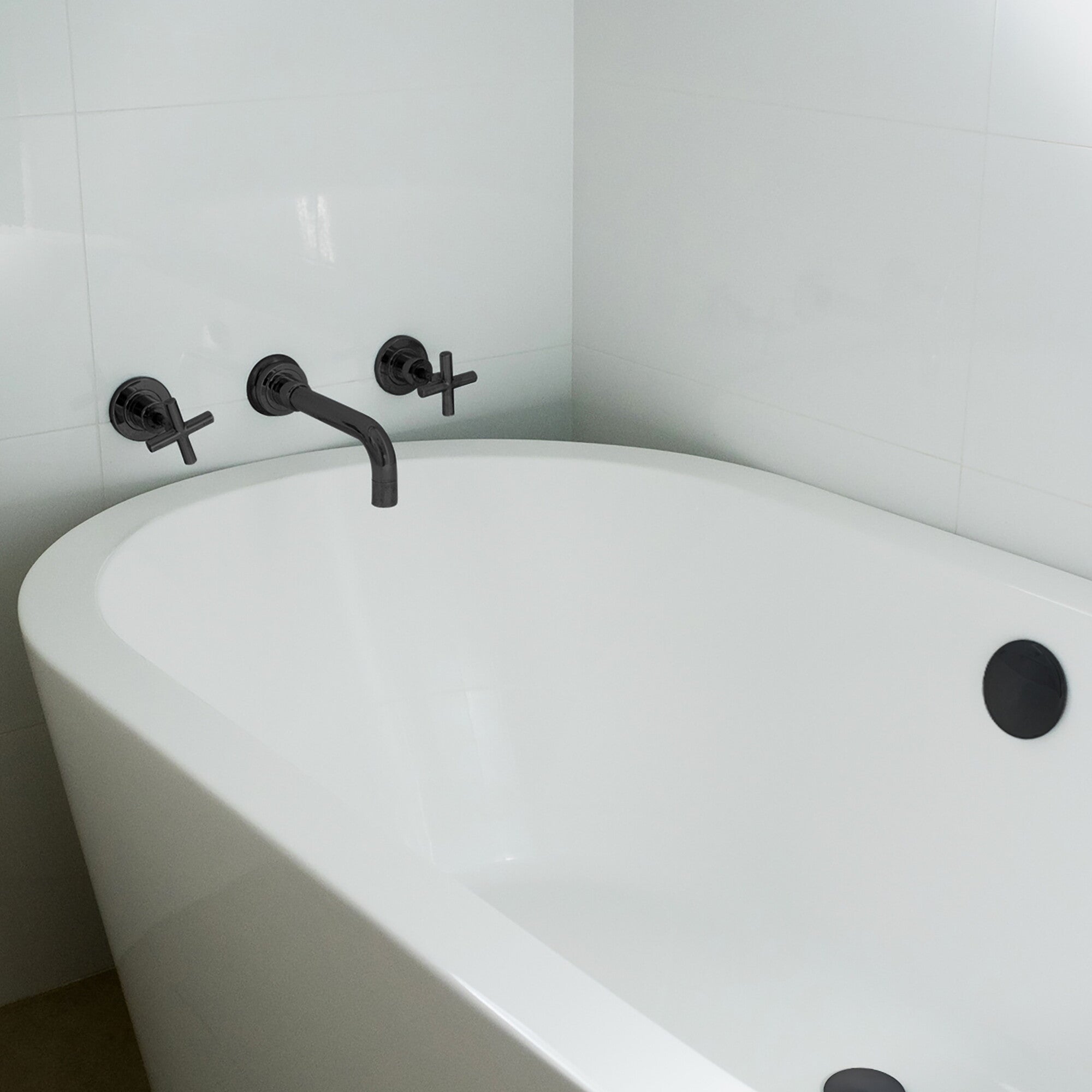 Syfon wannowy samoczyszczący czarny Clic-clak WIRQUIN 1