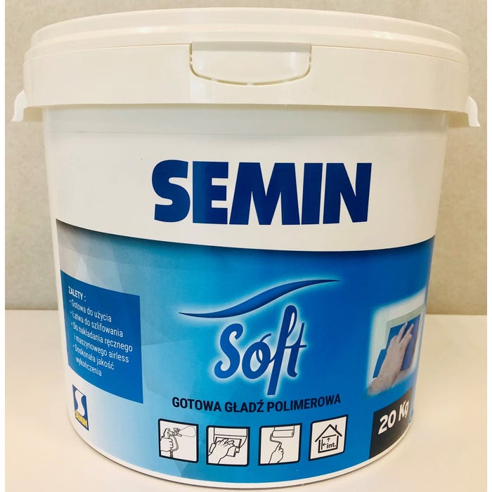 Gładź polimerowa Semin Soft 20kg
