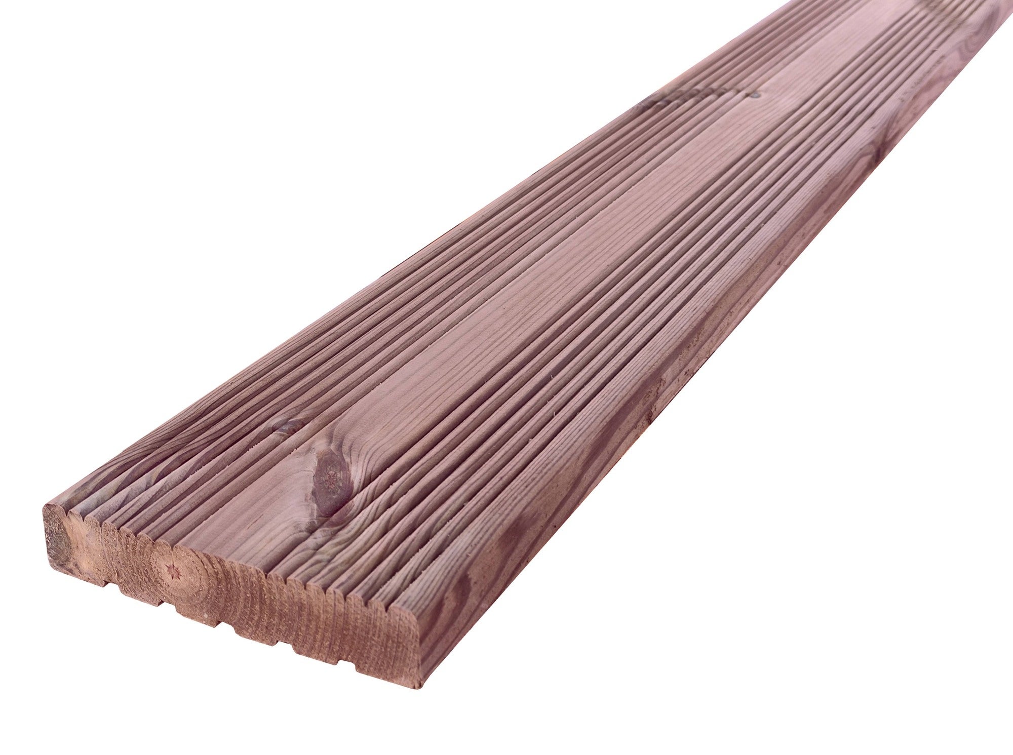 Deska tarasowa sosna brąz wym. 25x120x2400 0