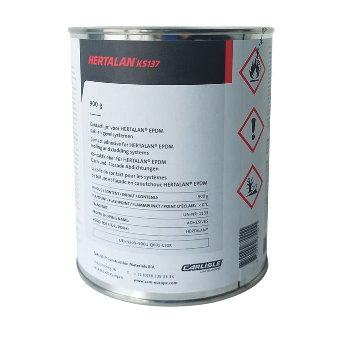 Klej do membrany EPDM Renoplast Hertalan KS137 0,9 kg