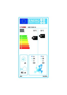 Pompa ciepła Nibe F2040 16 kW (064108) 1