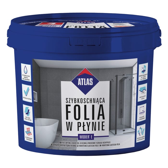 Szybkoschnąca folia w płynie Atlas 2 kg
