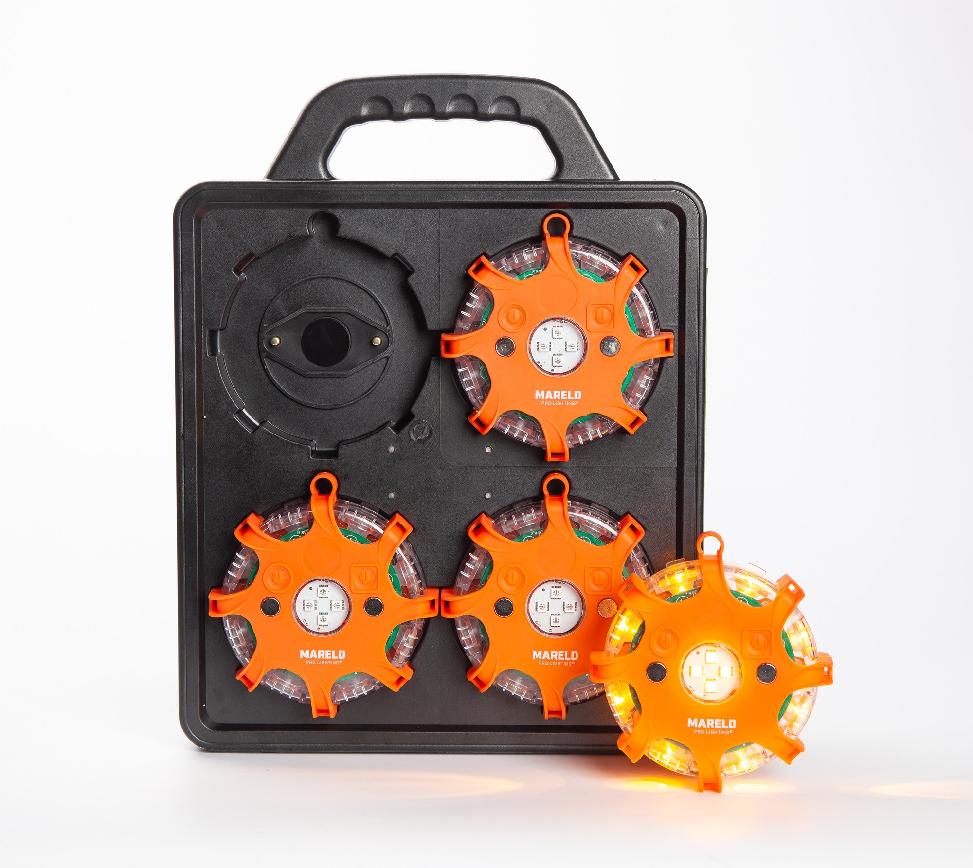 Krążki ostrzegawcze GLOW RE 8 szt, ładowalne 1