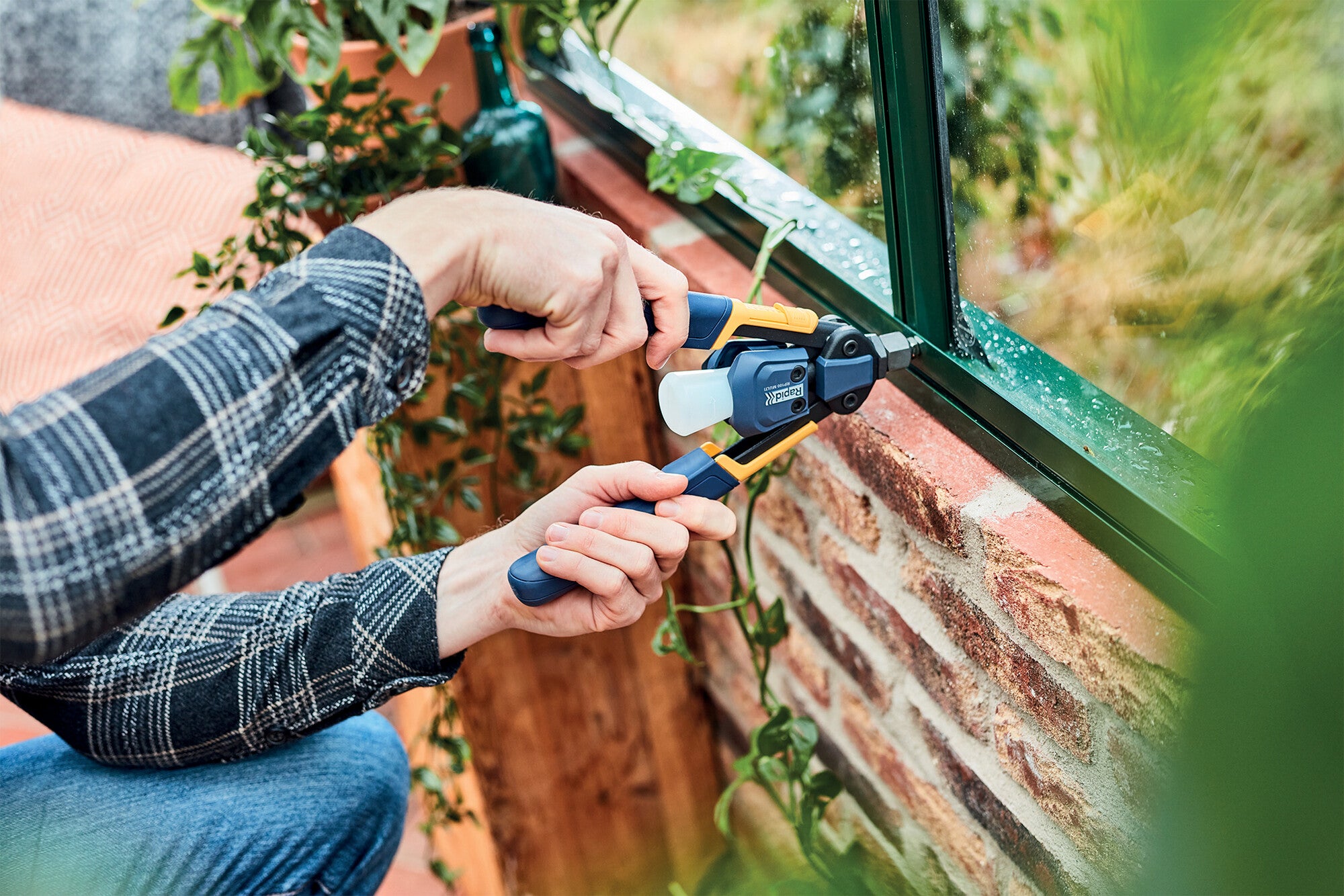 Nitownica dwuręczna RP100 MULTI Rapid 1