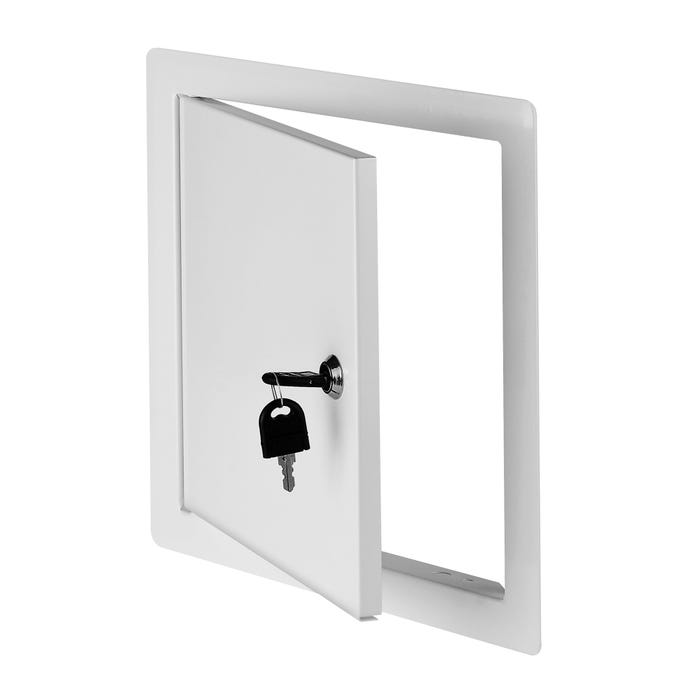 Drzwiczki rewizyjne metalowe 50x50 DM102Z zamek