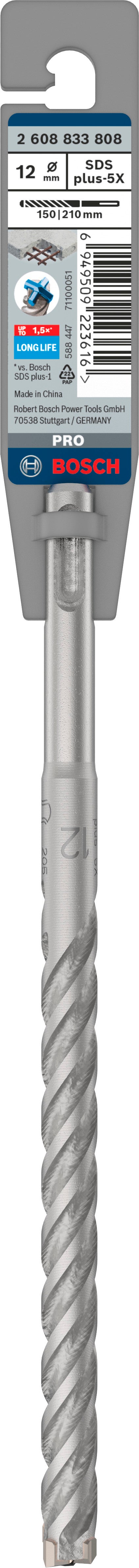 Wiertło SDS-Plus-5X 12x150x210 mm BOSCH 1