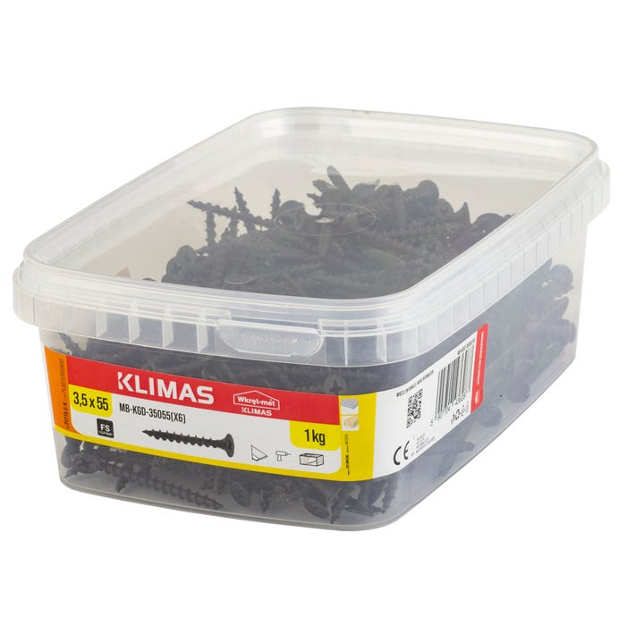 Wkręt do mocowania płyt g/k 3.5x55 mm 1kg