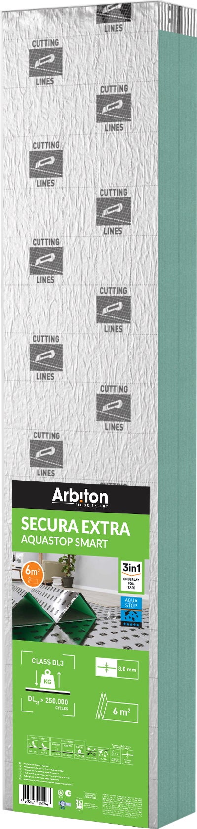 Arbiton Secura Extra Smart Aquastop 3mm op. 6m2 1