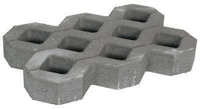 Płyta ażurowa, szara gr. 8 cm gładka wym.40x60 cm, Libet 1