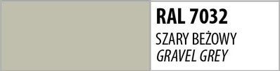 Spray Lakier akrylowy Ambro-Sol szary beżowy RAL7032 400ml 1