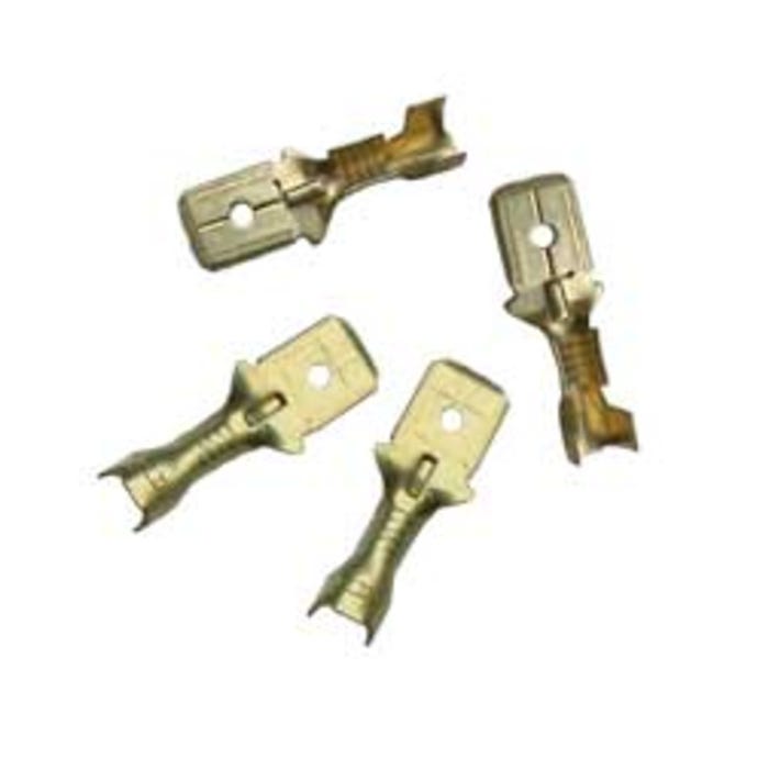 Konektor męski E 6.3-2.5mm2 10szt