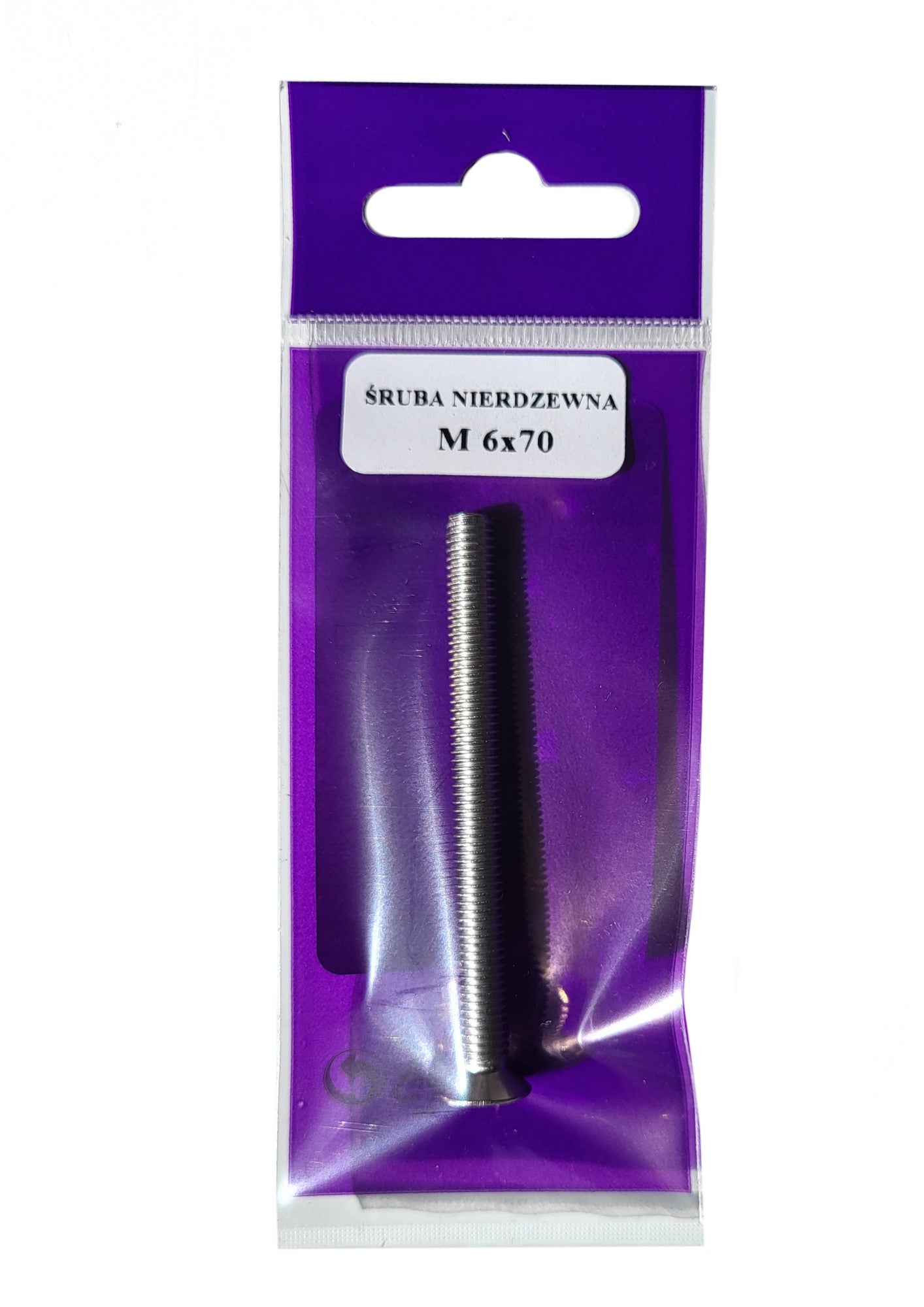 Śruba do sitek nierdzewna 6x70 mm szt. 