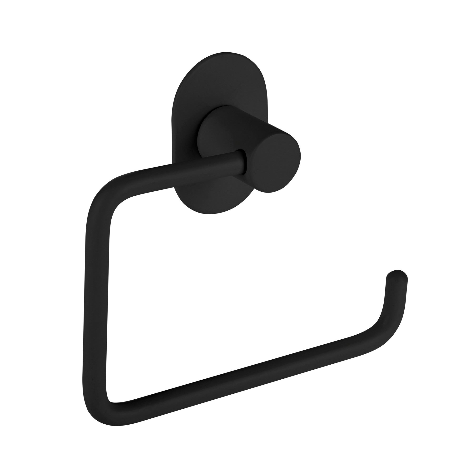 Uchwyt łazienkowy Miri na papier toaletowy czarny 0