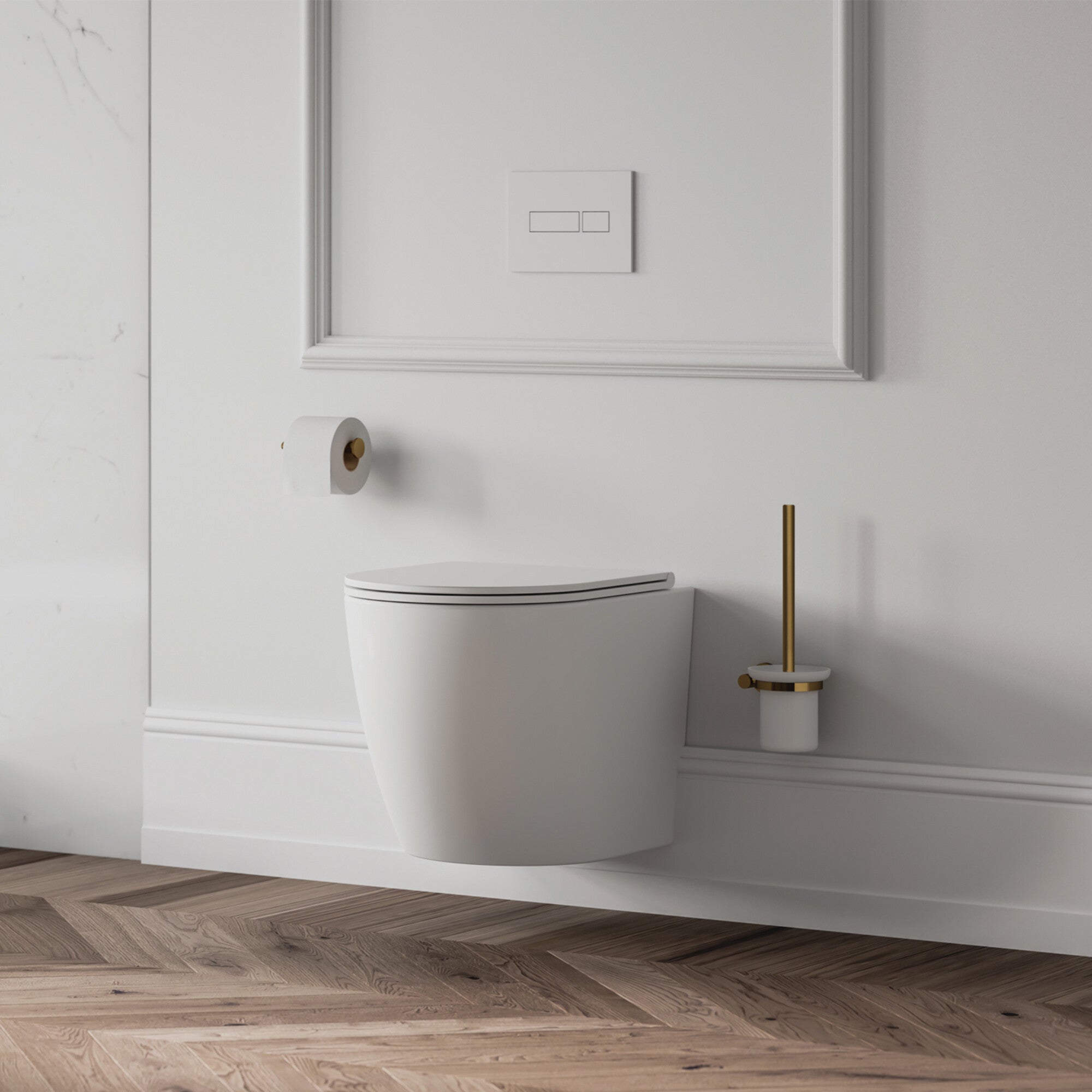 Miska WC wisząca Omnires Ottawa z deską wolnoopadającą 2