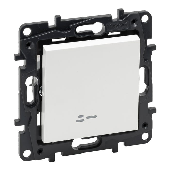 Niloe Step biały łącznik schod podświetlany