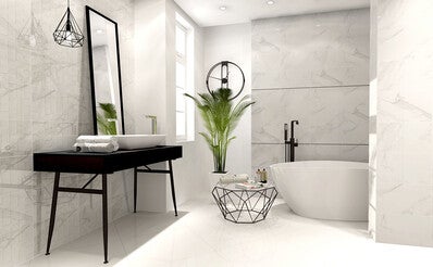 Płytka ścienna White 3D 25x40 cm 1.5m2 1