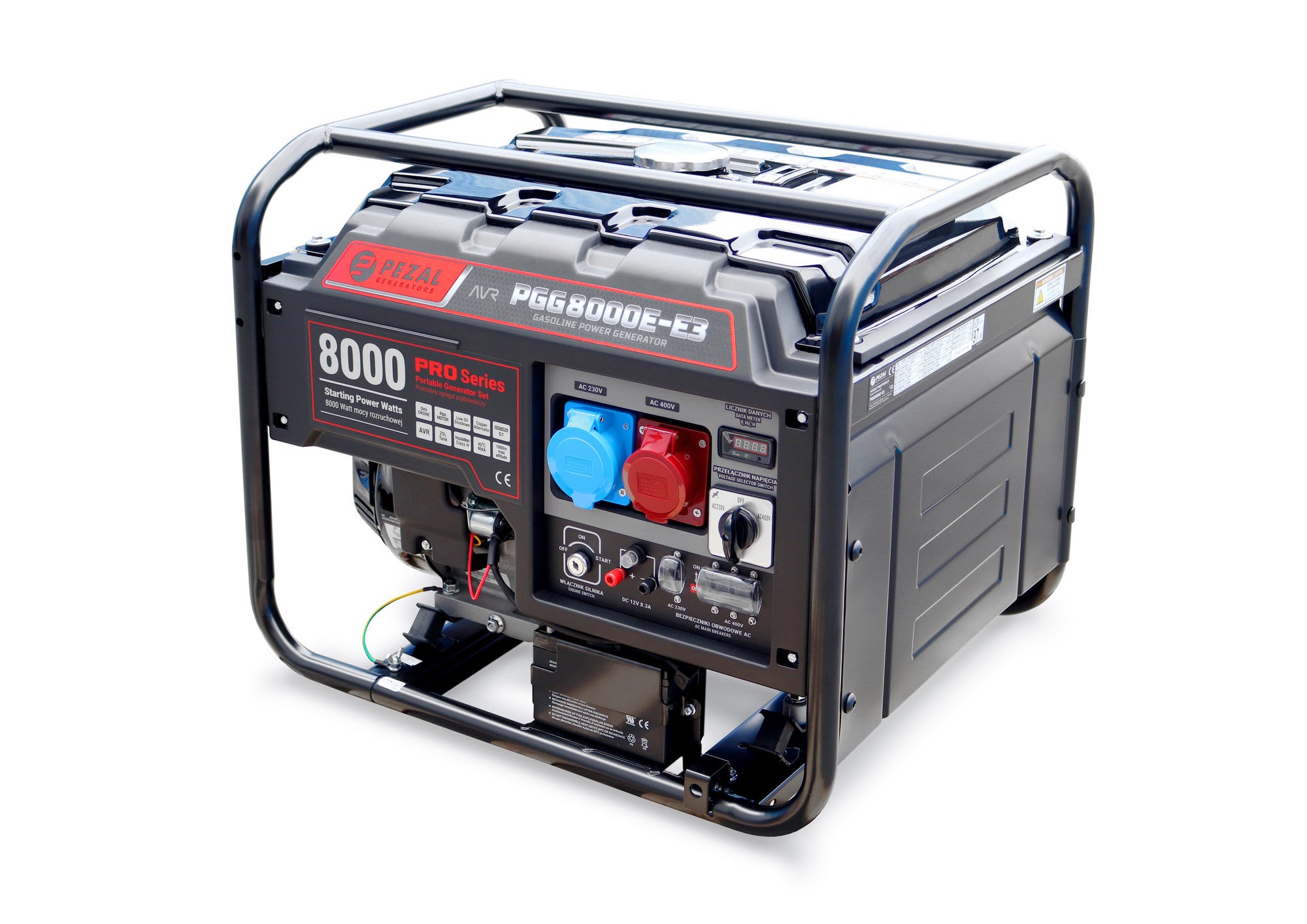 Agregat prądotwórczy 5,5kW PGG8000E-E3 Pezal