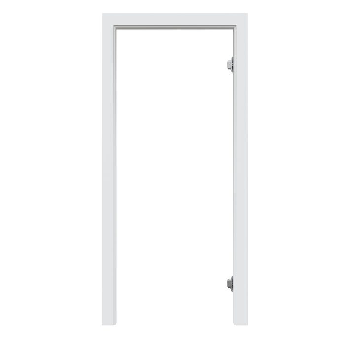 Ościeżnica regulowana Porta System Elegance 160-180 80 prawa biała lakierowana komplet