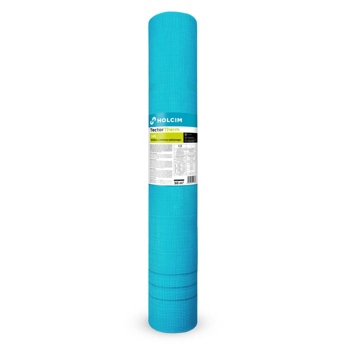 Siatka zbrojąca Tectortherm 165, 50 m2 dł. 50 m, szer. 1 m, gramatura 165 g/m2