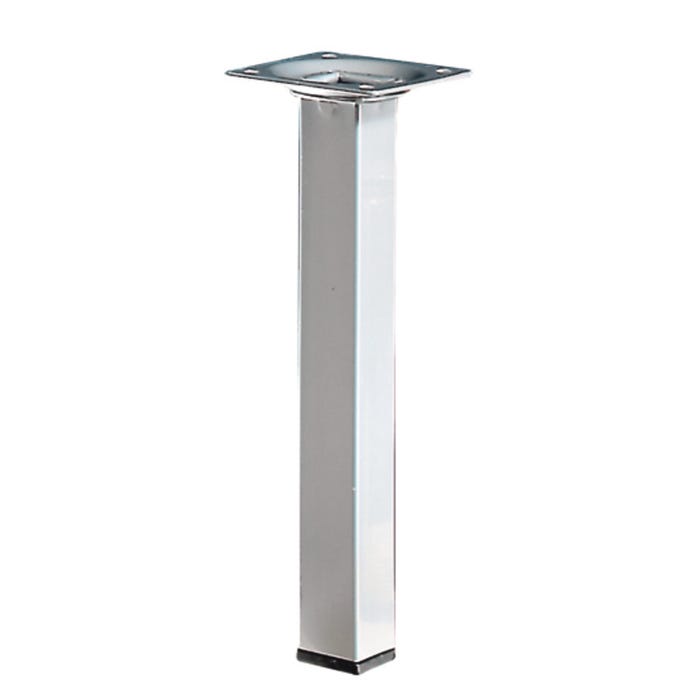 Noga meblowa 25x25 200 mm wykończenie aluminium