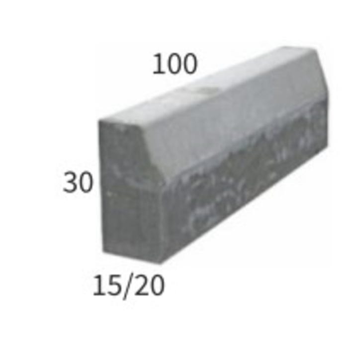 Krawężnik drogowy Brukdom 100x30x15 cm