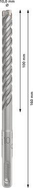 Wiertło SDS-Plus-5X 10x100x160 mm BOSCH 2