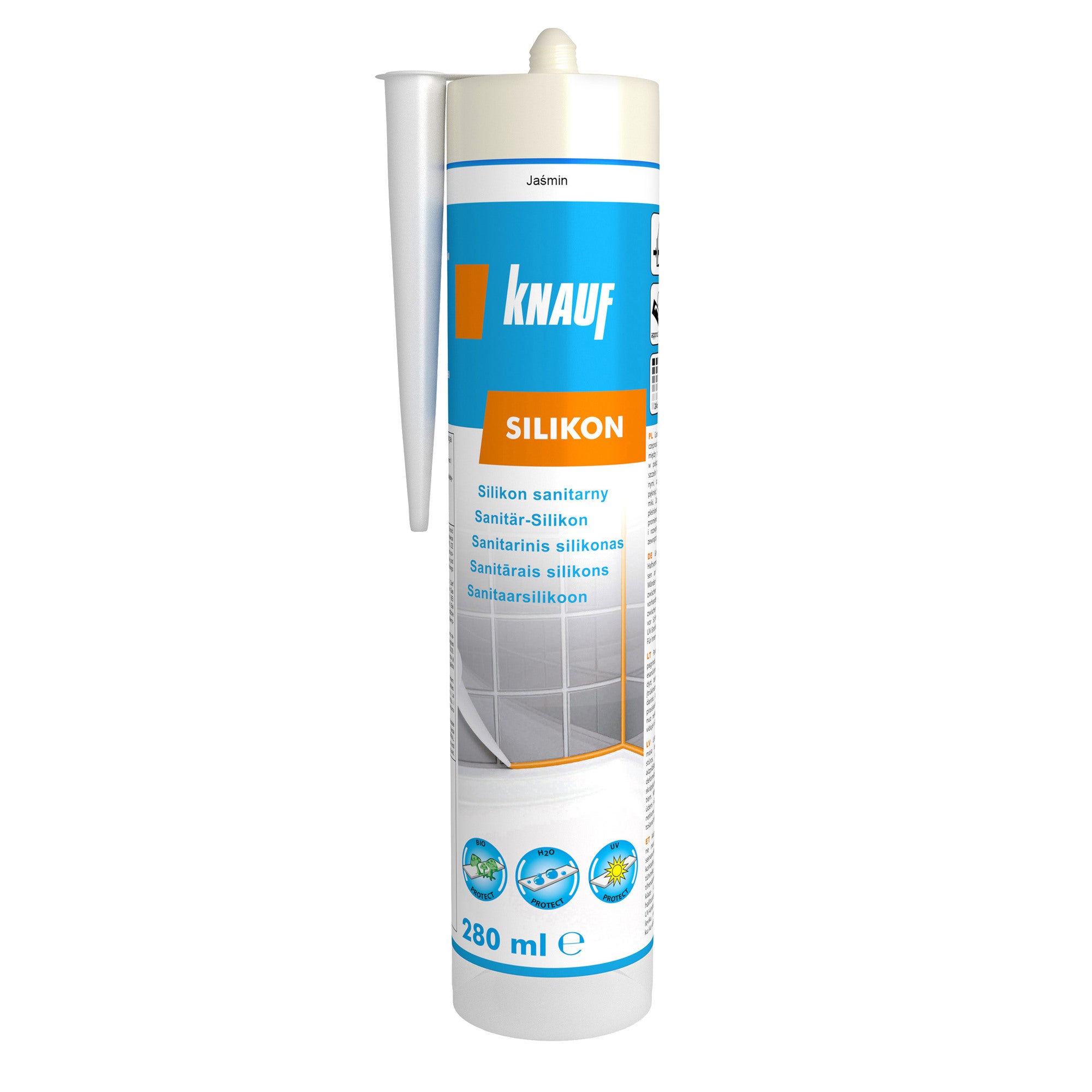 Silikon sanitarny Knauf jaśmin 280 ml