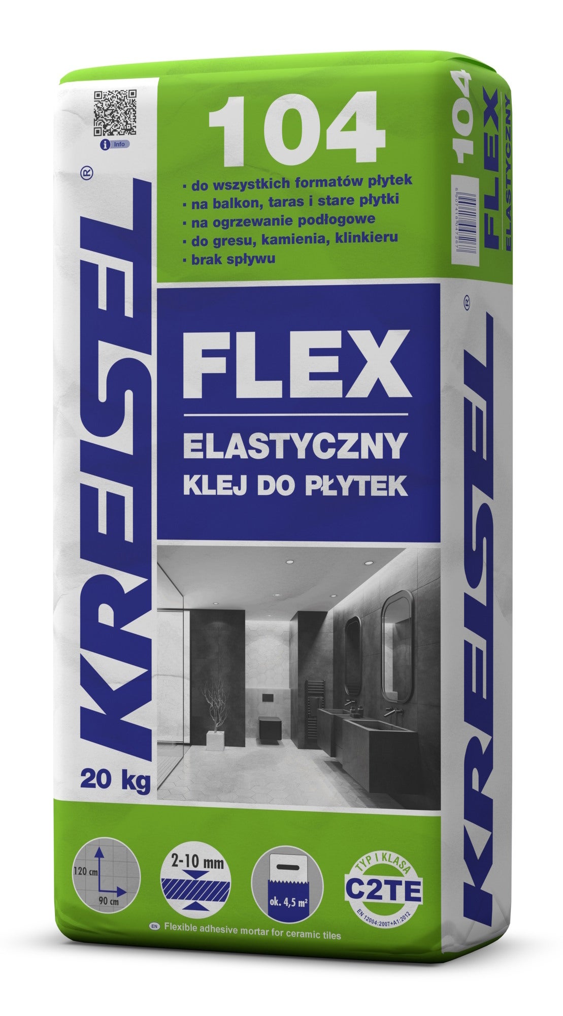 Zaprawa klejowa Kreisel Flex 104 20 kg