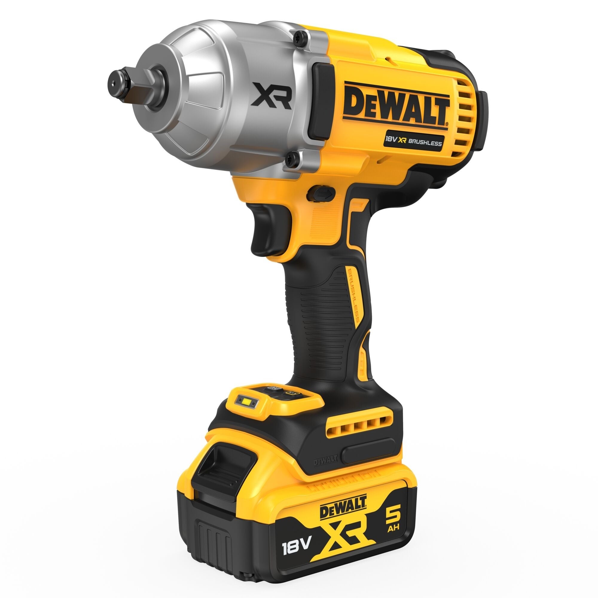 Klucz udarowy 1/2" 18V DCF900P2T-QW DeWalt / 2 x 5,0Ah