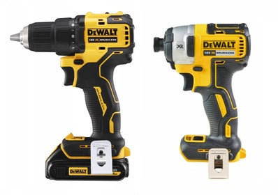 Zestaw elektronarzędzi 18V DCK2078MDR-QW DeWalt / 1 x 2,0Ah, 1 x 4,0Ah 2