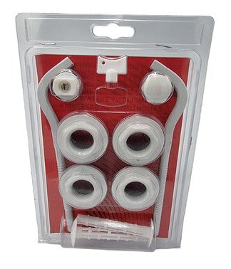 Komplet korków grzejnikowych z kutym wieszakiem 1