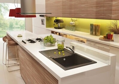 Zlewozmywak granitowy Deante Zorba 44 x 76 cm  2