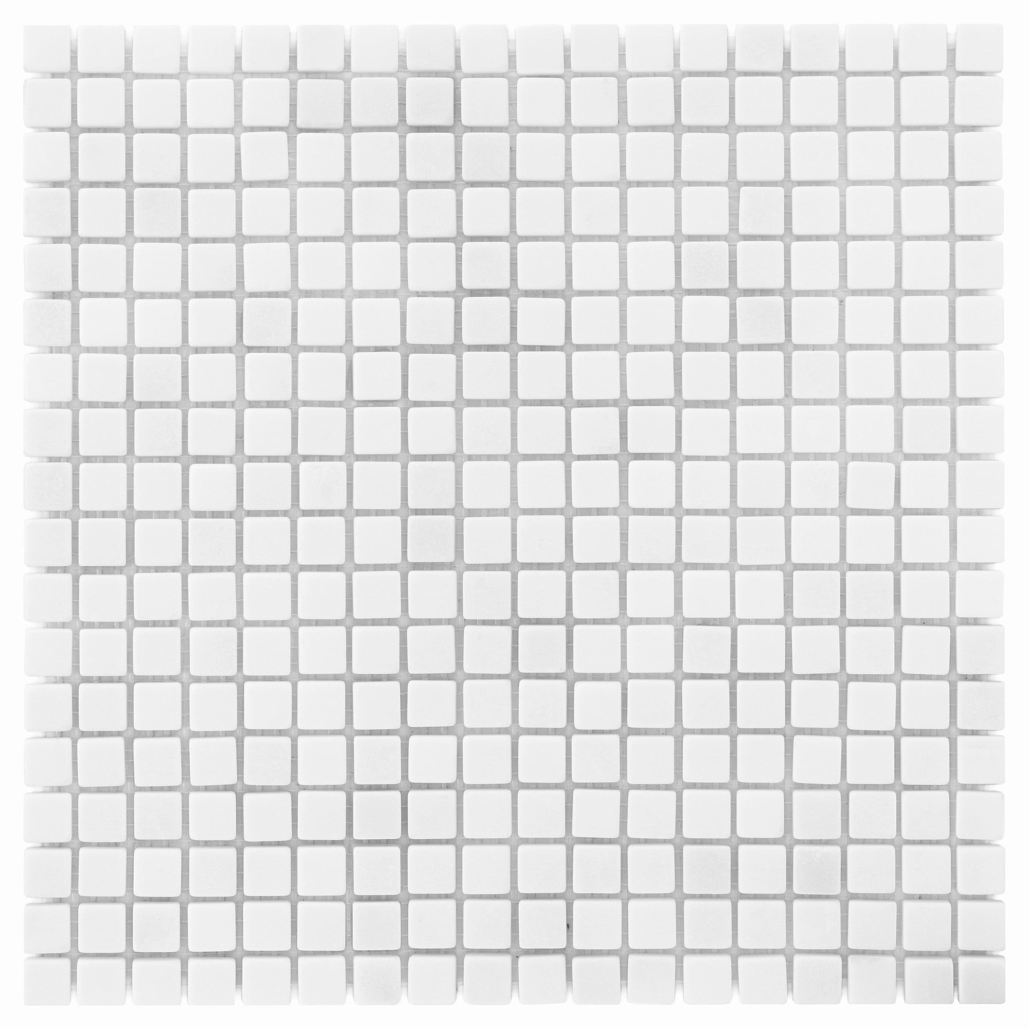 Mozaika kamienna Pure white 15 30.5x30.5 cm