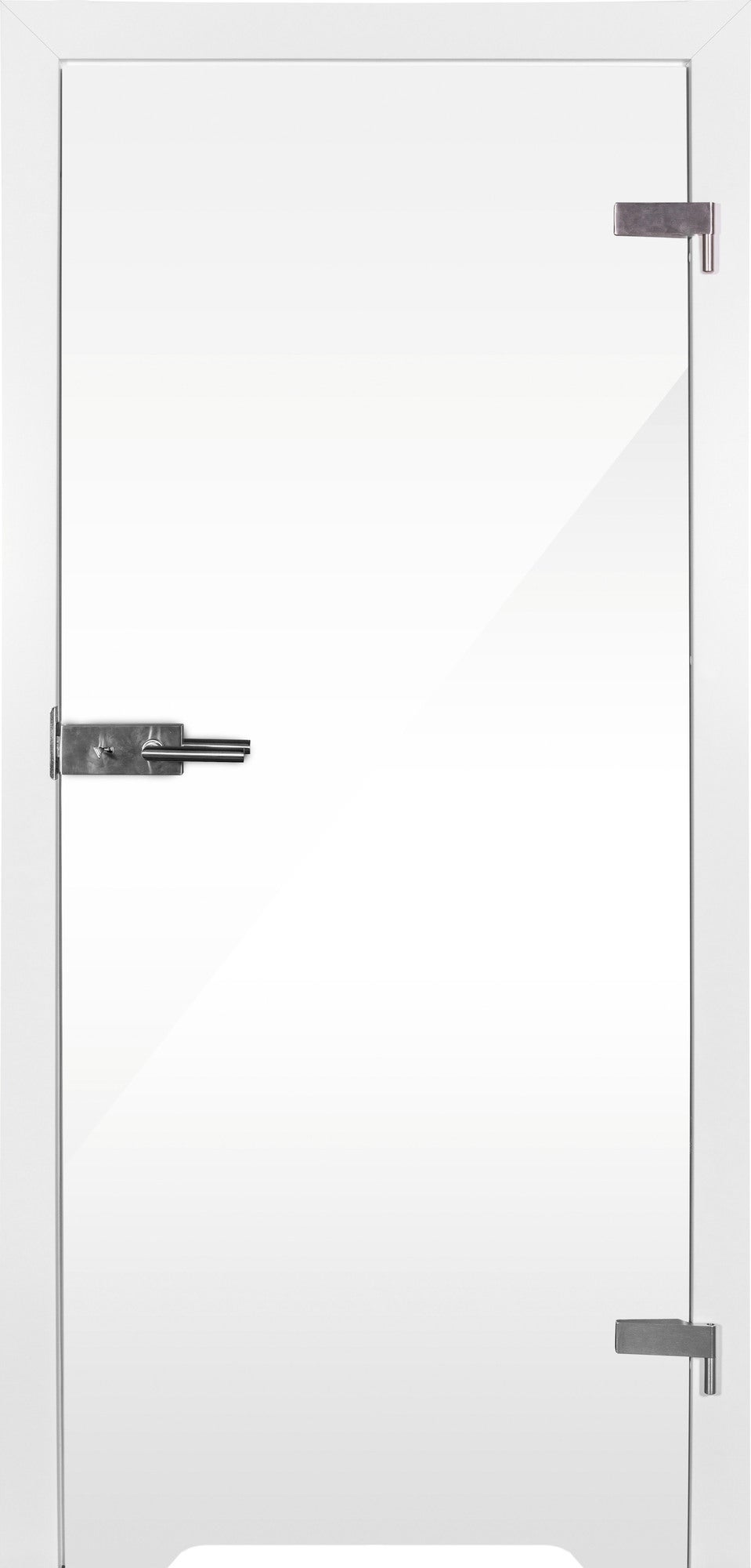 Skrzydło łazienkowe Plato 80 prawe transparentny