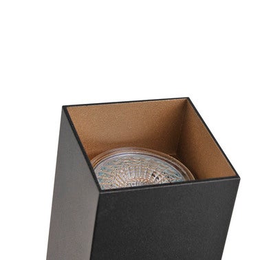 Zestaw szynoprzewodów 1-fazowy SQUARE 3x GU10, szynoprzewód 1m, kolor czarno-złoty 4