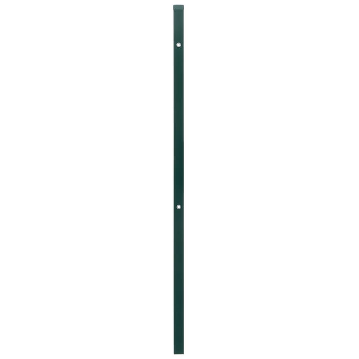 Słupek furtkowy 3D zielony, 200 cm/ 60x40 mm