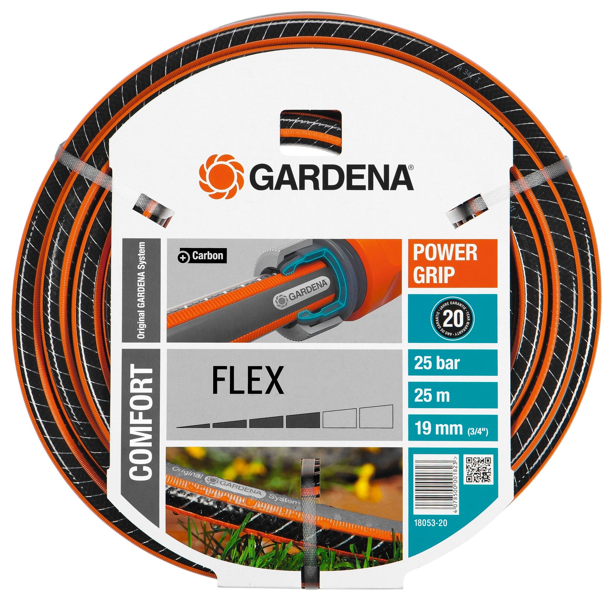 Wąż ogrodowy Comfort Flex 3/4 cala, 25 m
