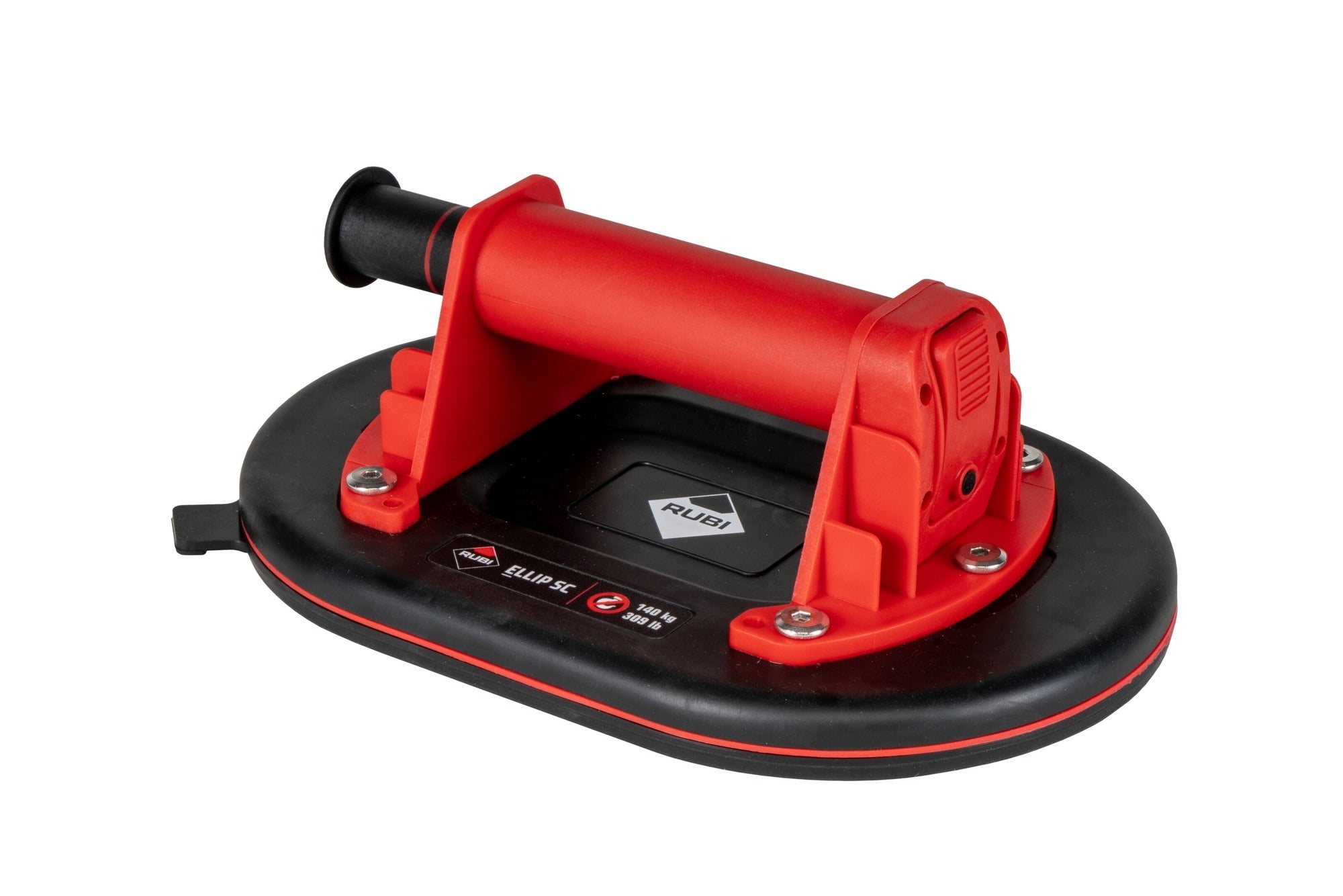 Przyssawka eliptyczna z pompką RUBI VACUUM ELLIP SC, 167x 247 mm, 140 kg 1