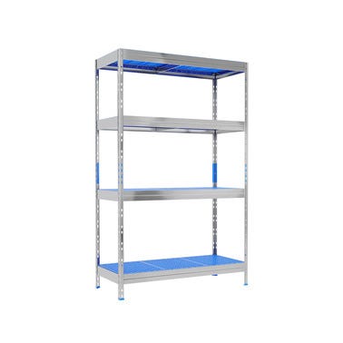 Regał magazynowy Horeca wym. 180x110x50 cm, 5 półek, 175 kg