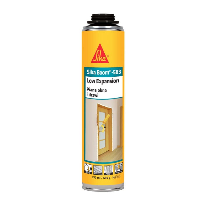 Piana niskoprężna SikaBoom-583 750 ml, pistoletowa