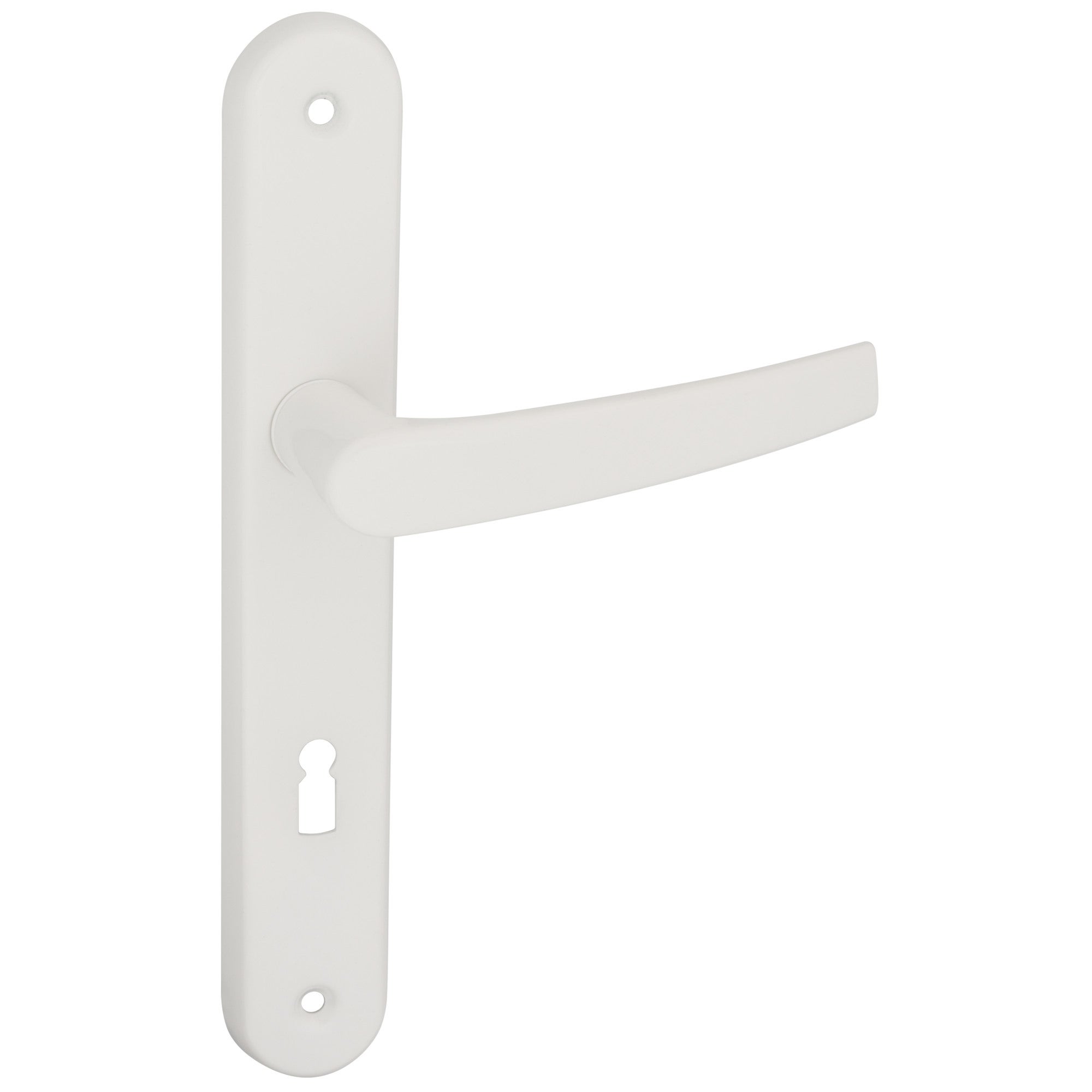 Klamka Metro 72 mm na klucz biały 0