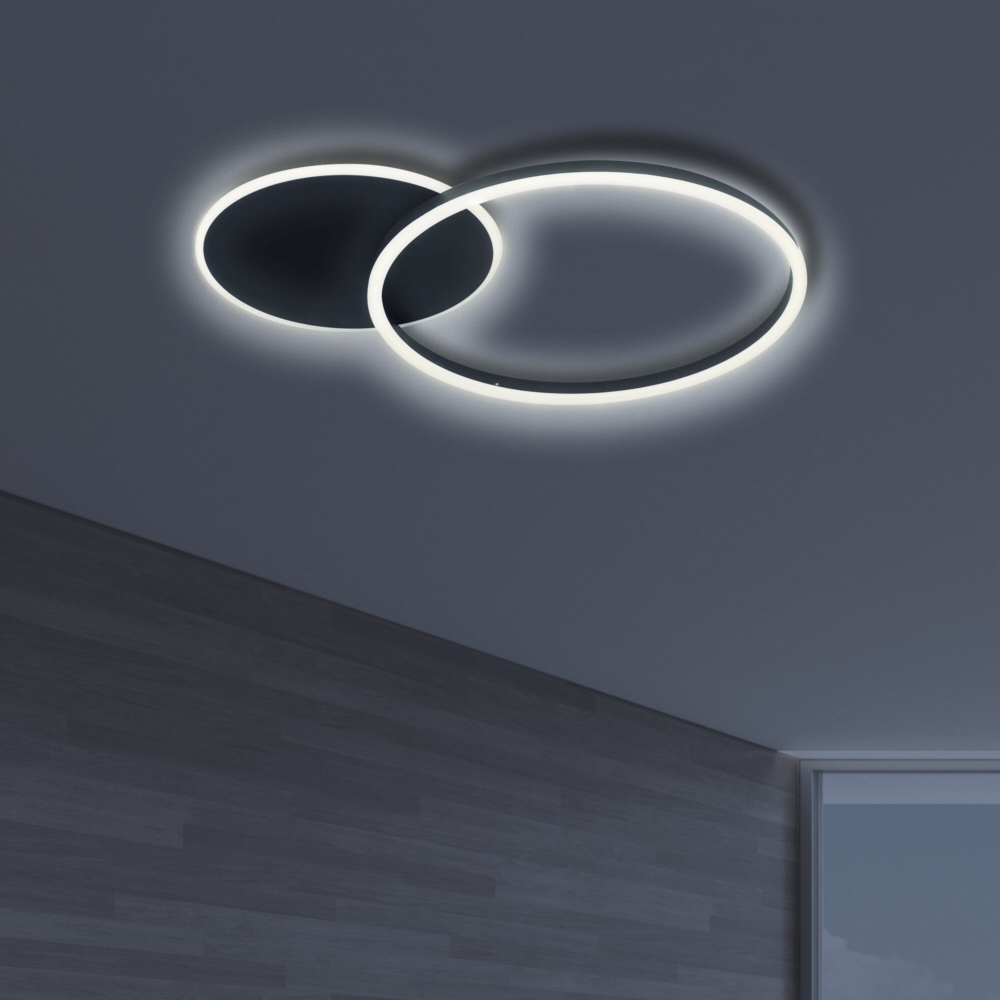 Oprawa sufitowa Roman 40W 2700lm czarna 5