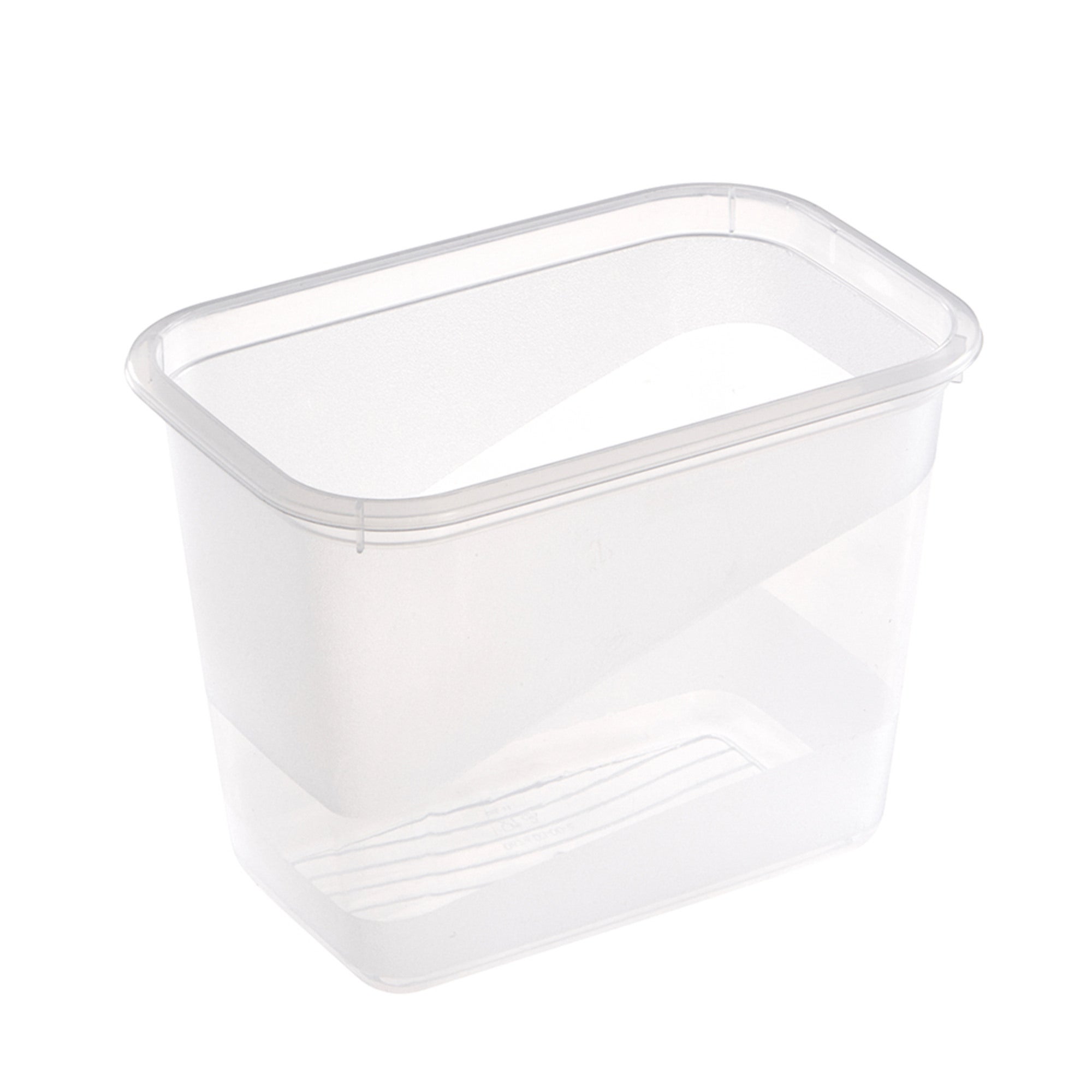 Zestaw 3 prostokątnych pojemników 1 l  1